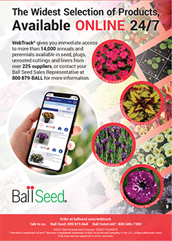 Print Ad - Ball Seed WebTrack