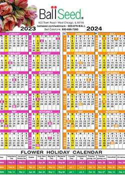 Ednie Bulbs Ordering Calendar