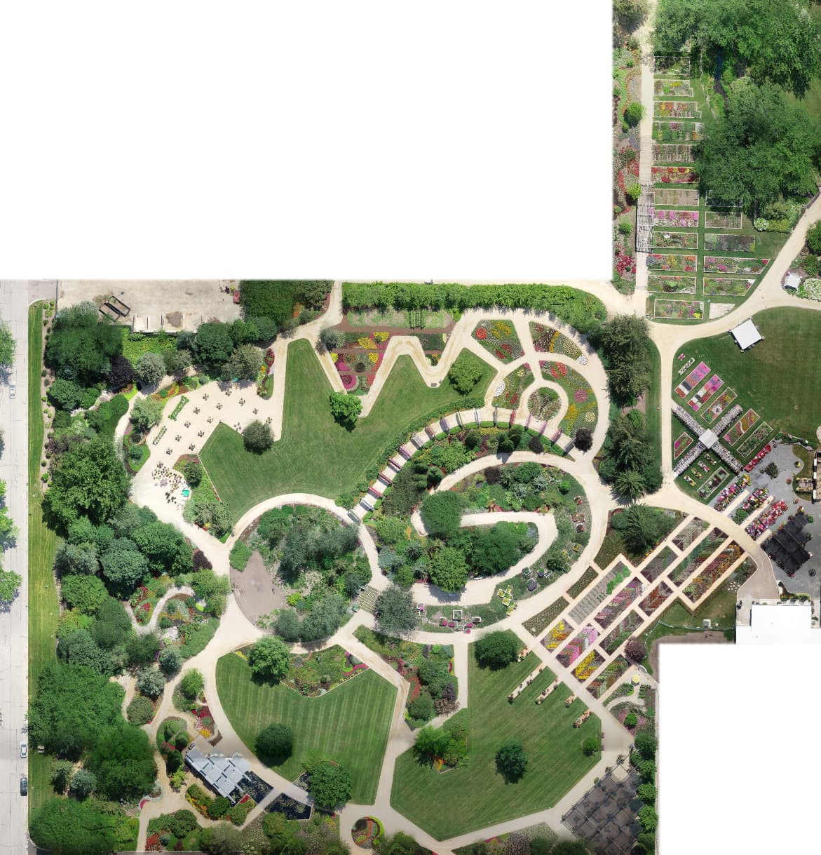 The Gardens at Ball (aerial view)