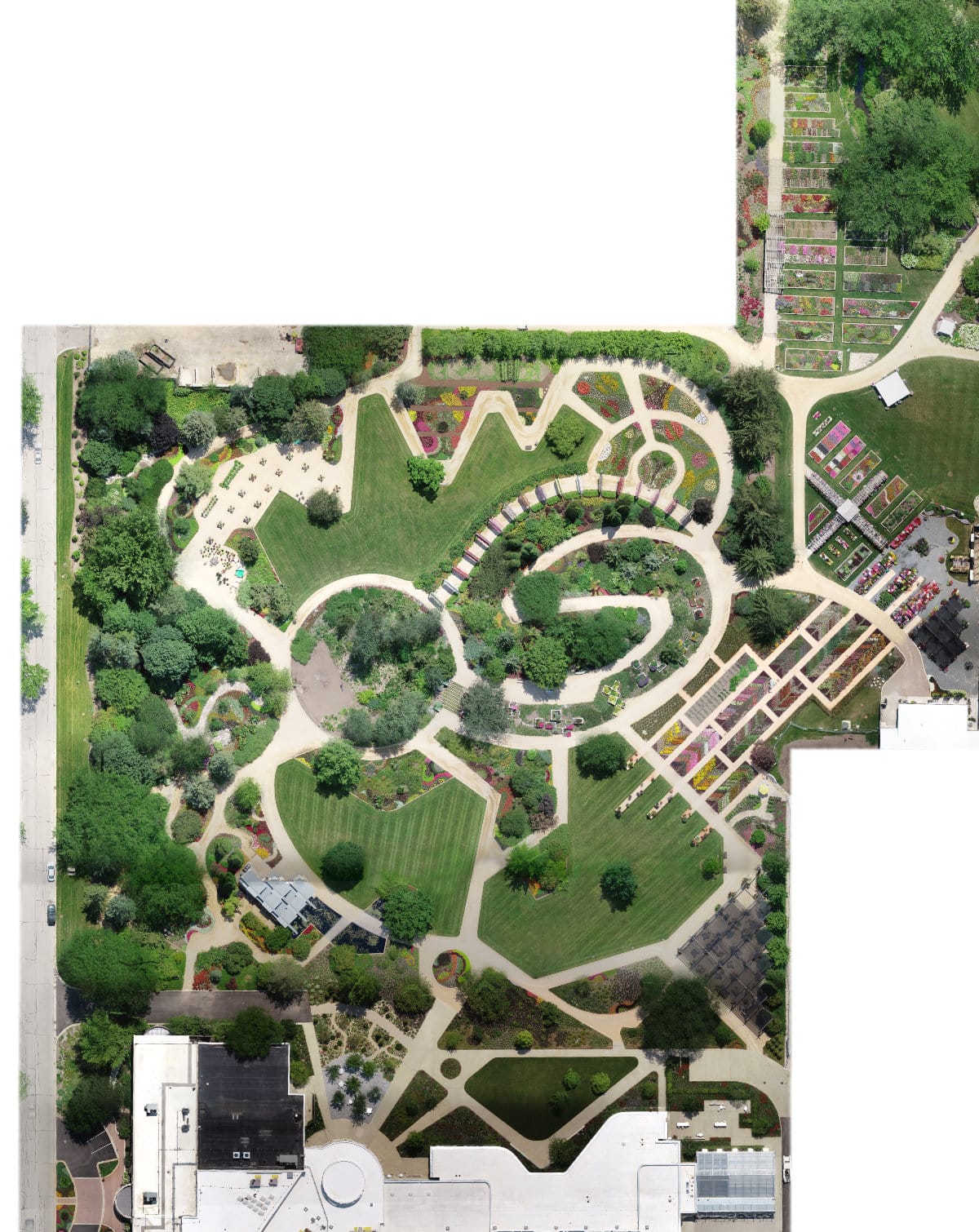 The Gardens at Ball (aerial view)